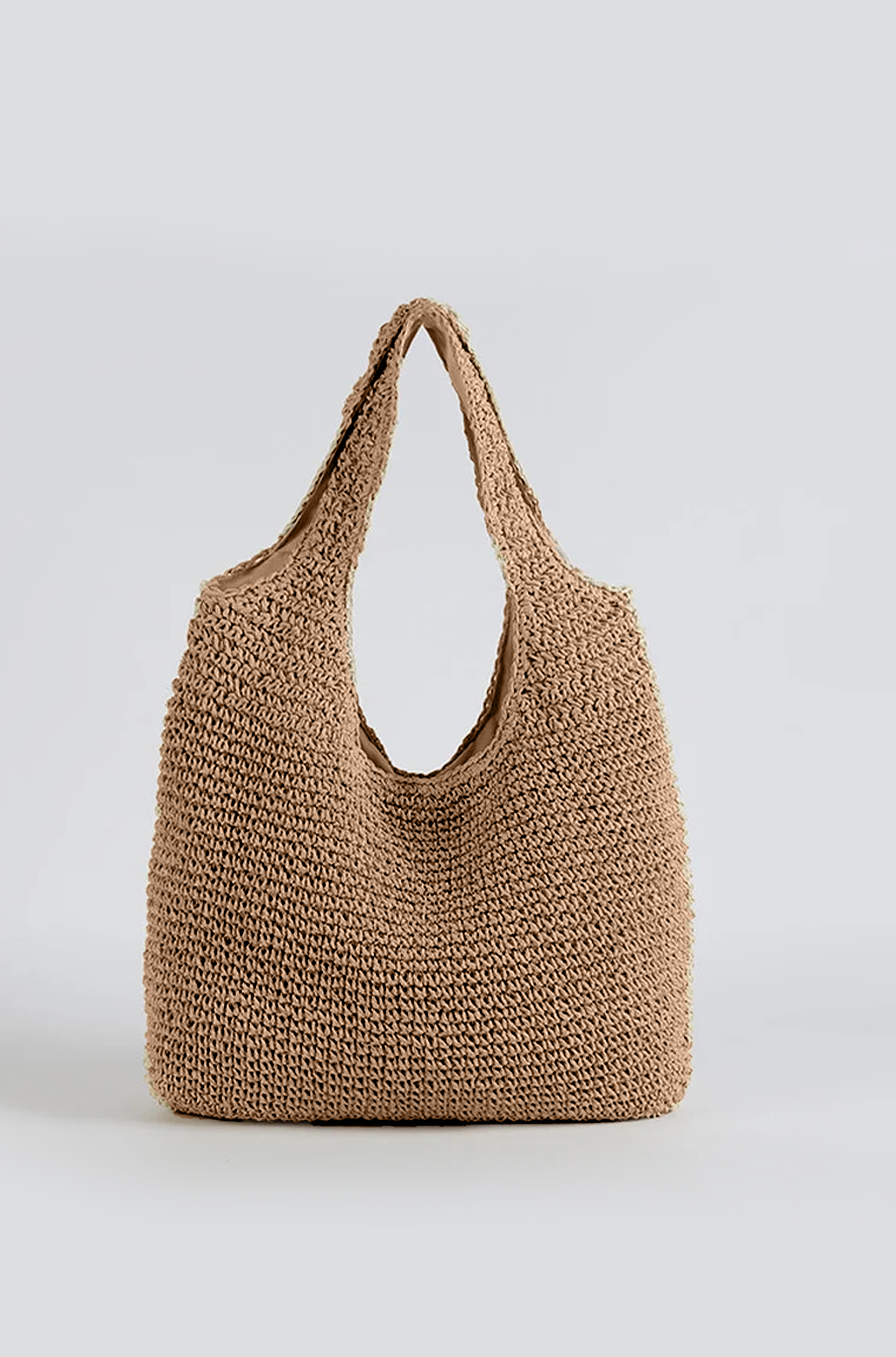 Women’s Rattan Woven Shoulder Bag – Summer Beach Straw Tote