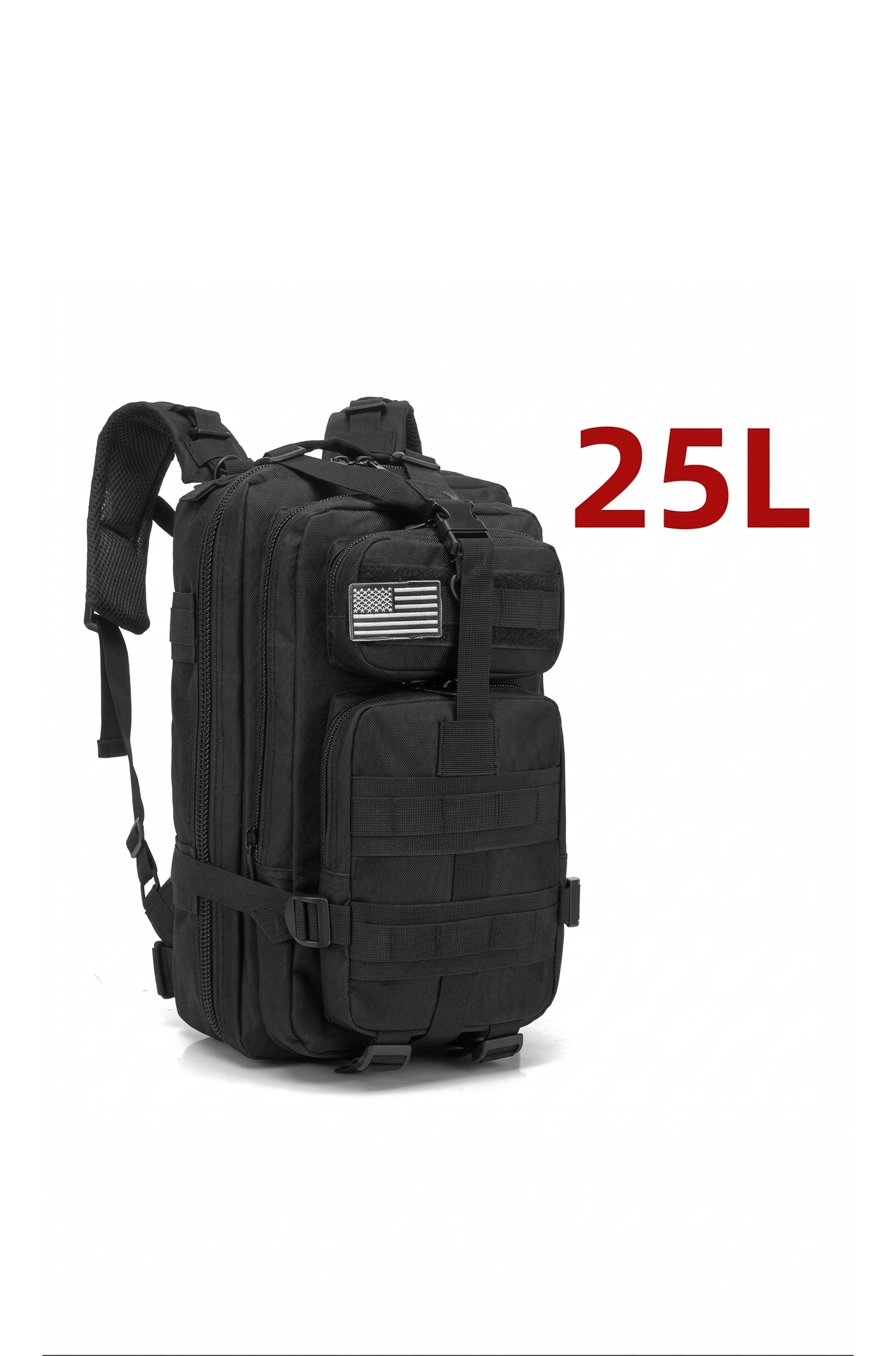 25L/50L Tactical Backpack – Waterproof Outdoor Hiking Rucksack