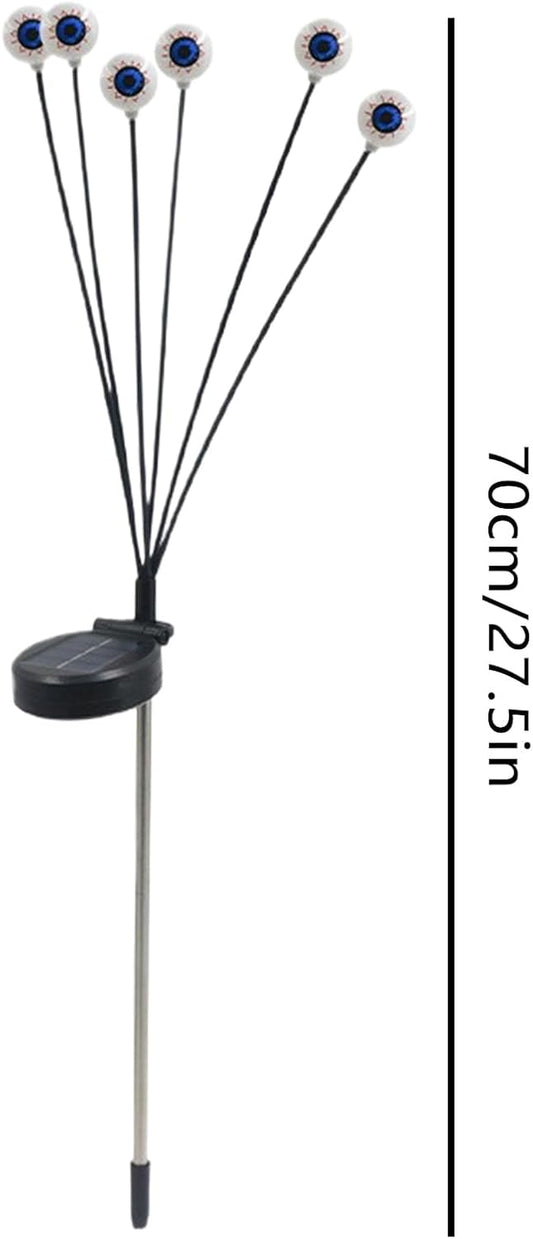 Solar LED Eyeball Lights - Waterproof Decorative Lighting for Patios, Pathways, and Flowerbeds