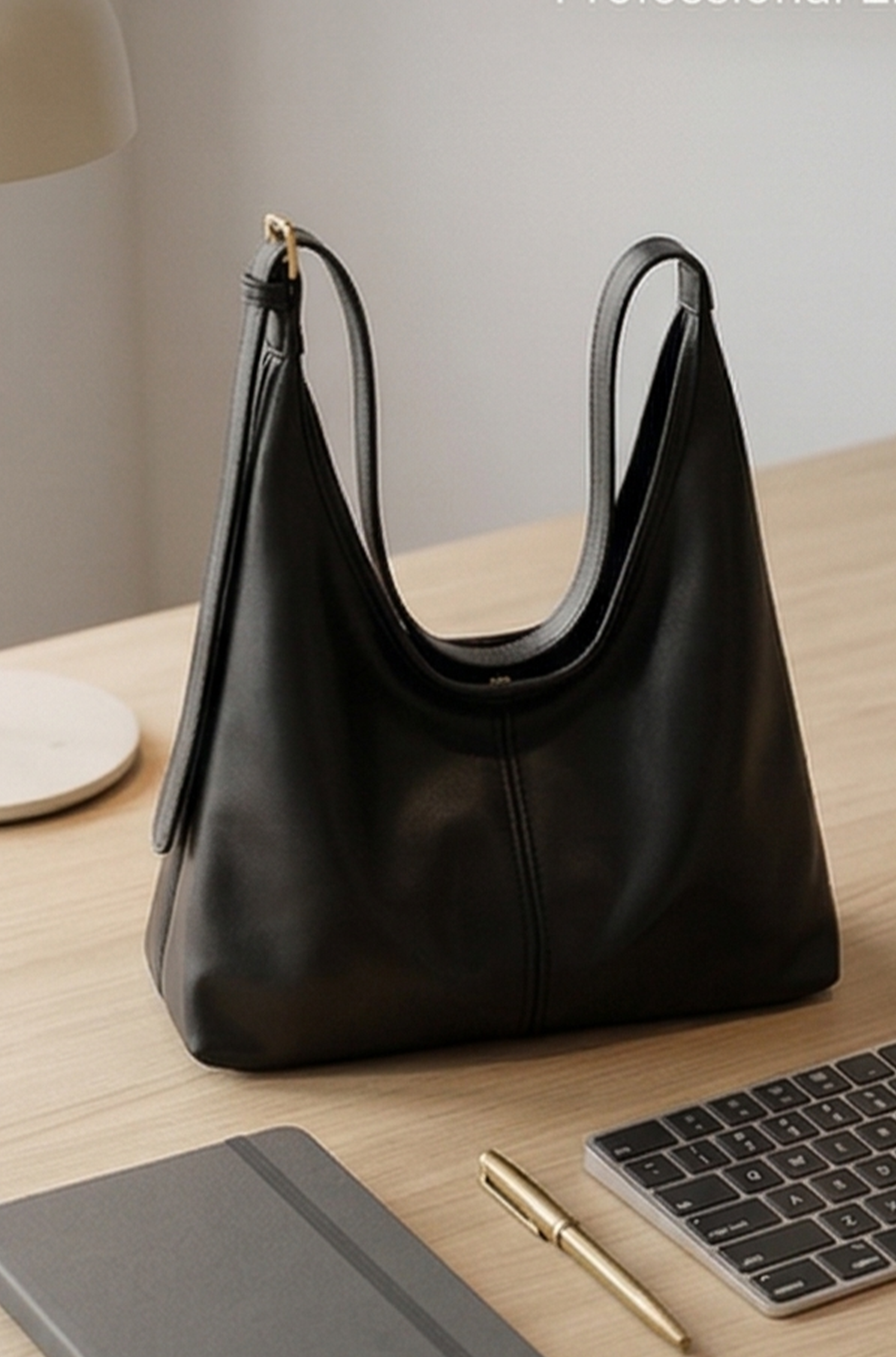 Women’s Retro Tote Bag – Large Simple Shoulder Handbag