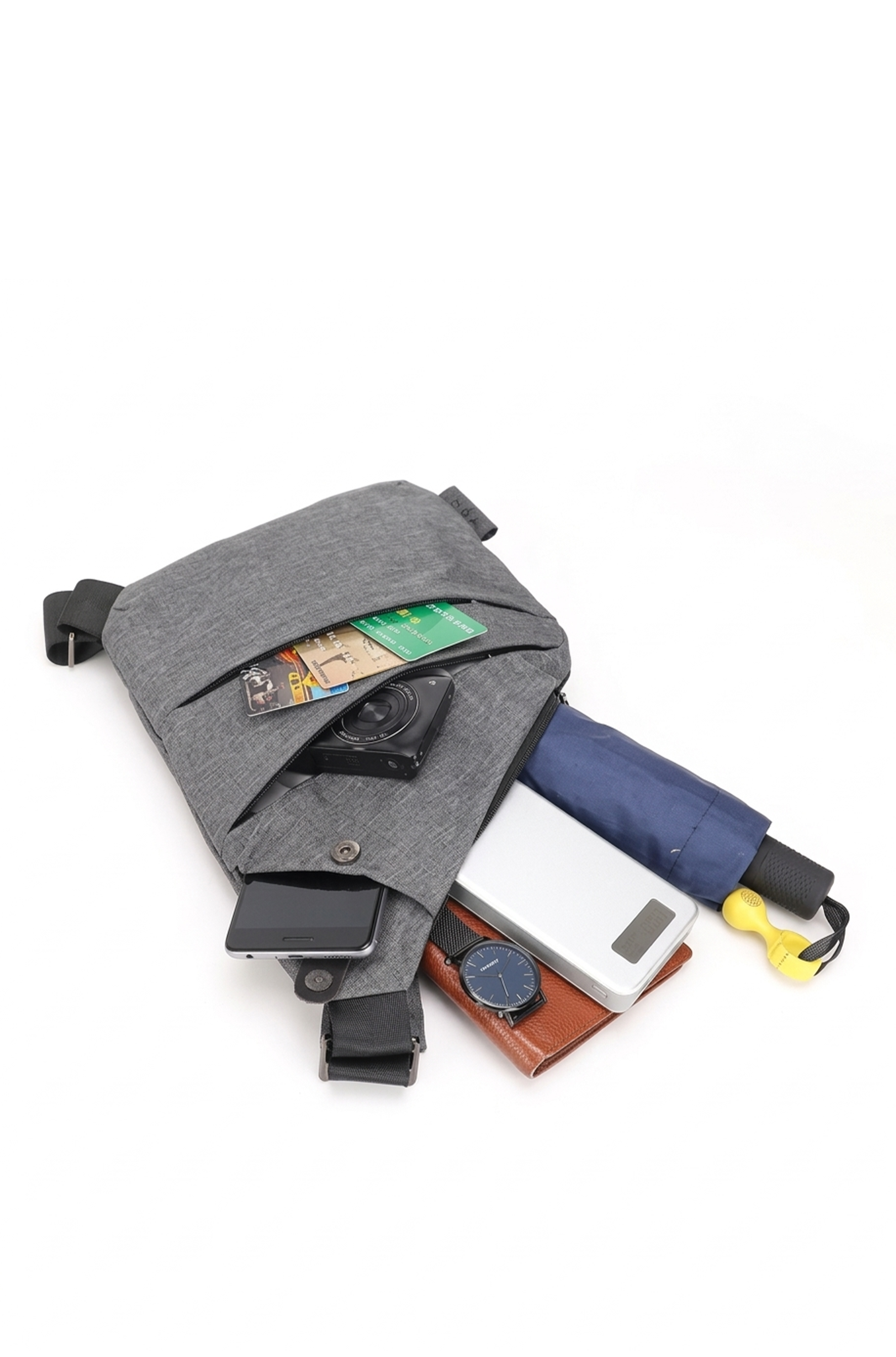 Men’s Anti-Theft Crossbody Bag – Travel & Sports Chest Bag