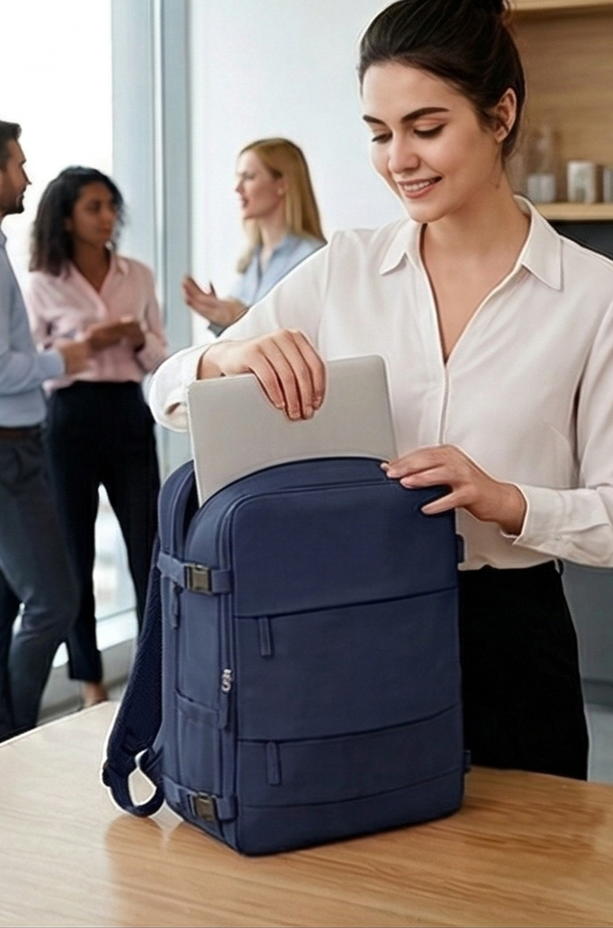 Airline Approved Travel Backpack – Lightweight Laptop Carry-On Bag