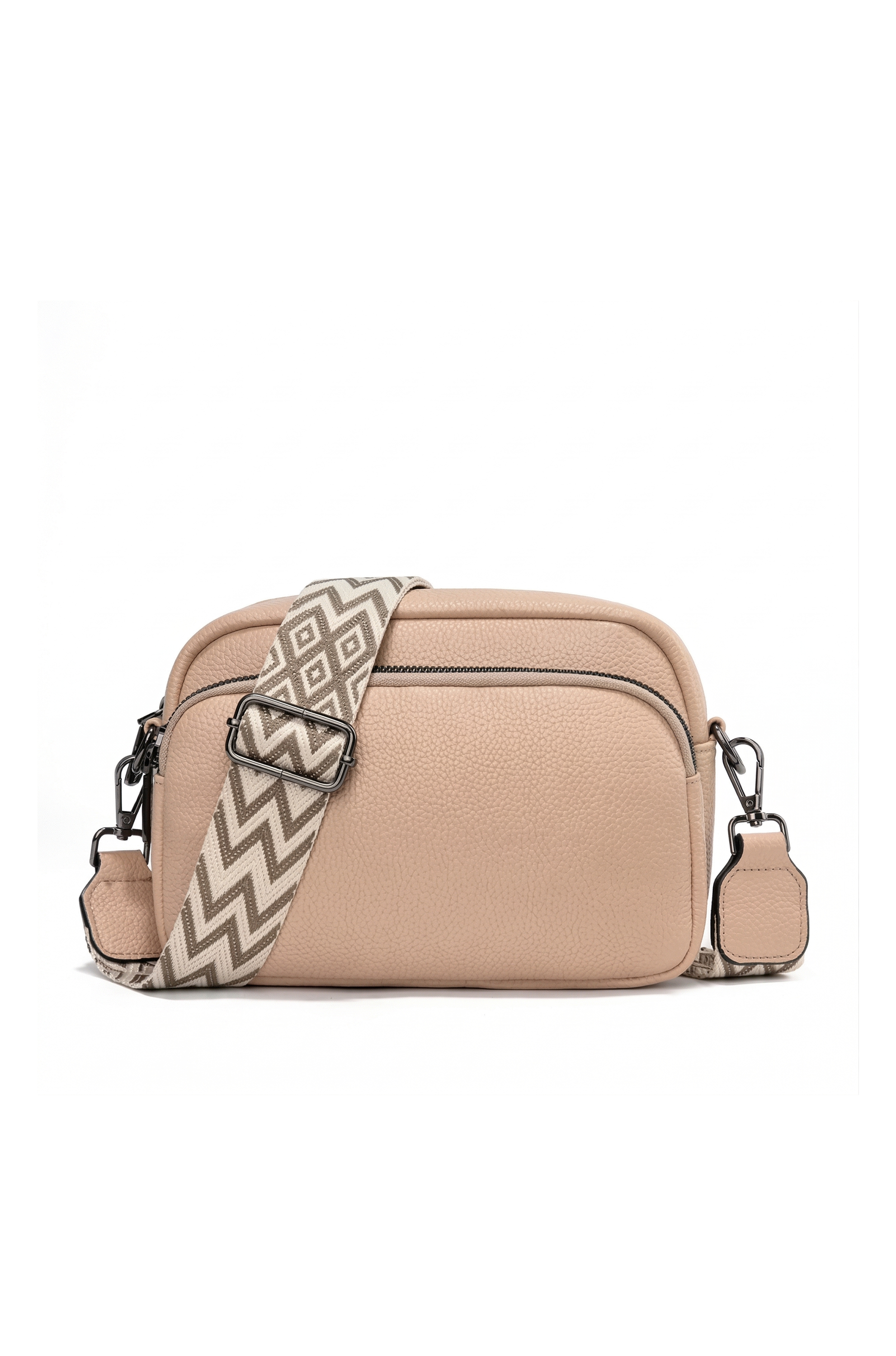 Women’s PU Crossbody Bag – Large Capacity Multi-Pocket Shoulder Bag
