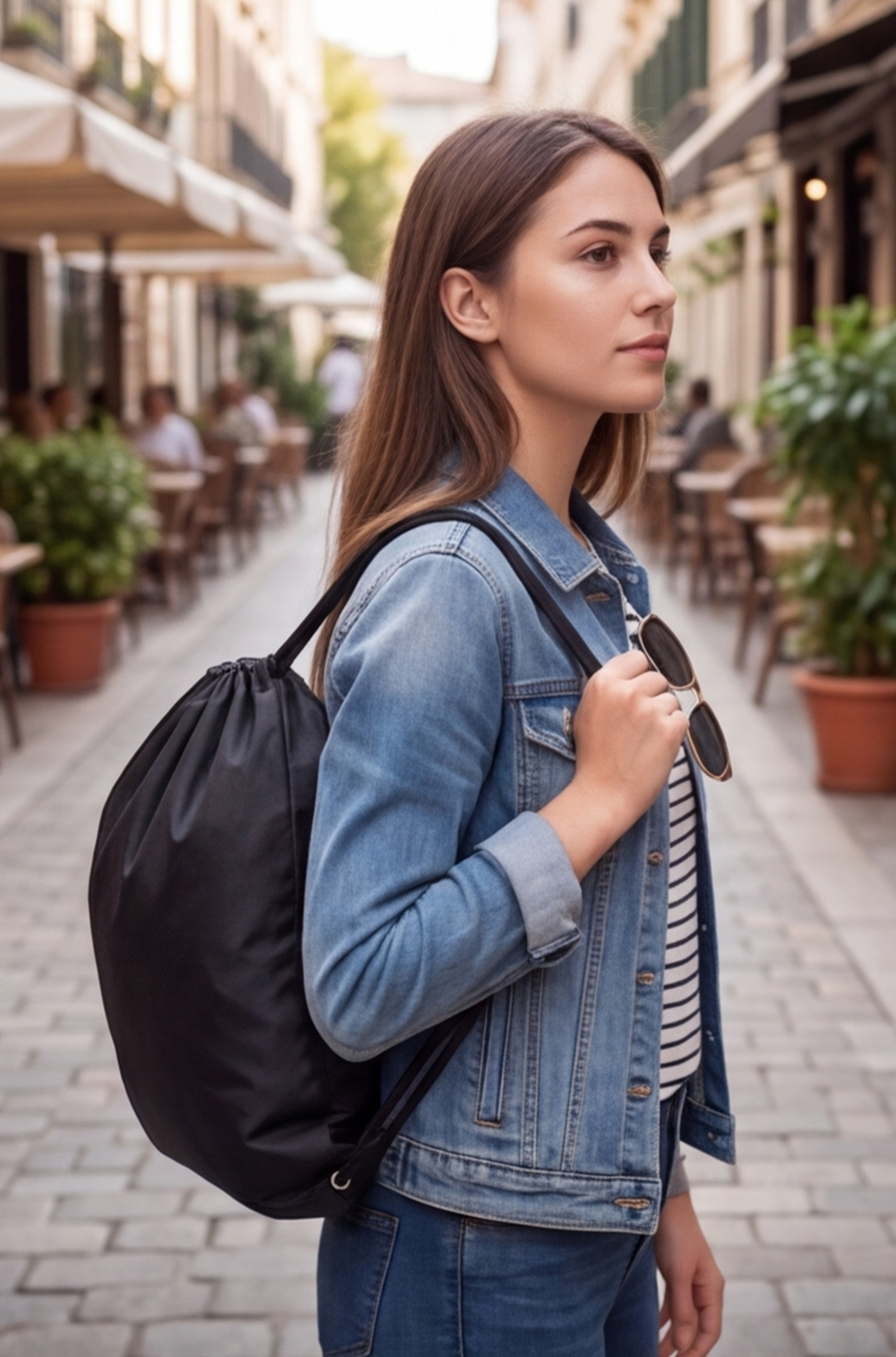Durable Gym Backpack – Nylon Oxford Sports Storage Bag