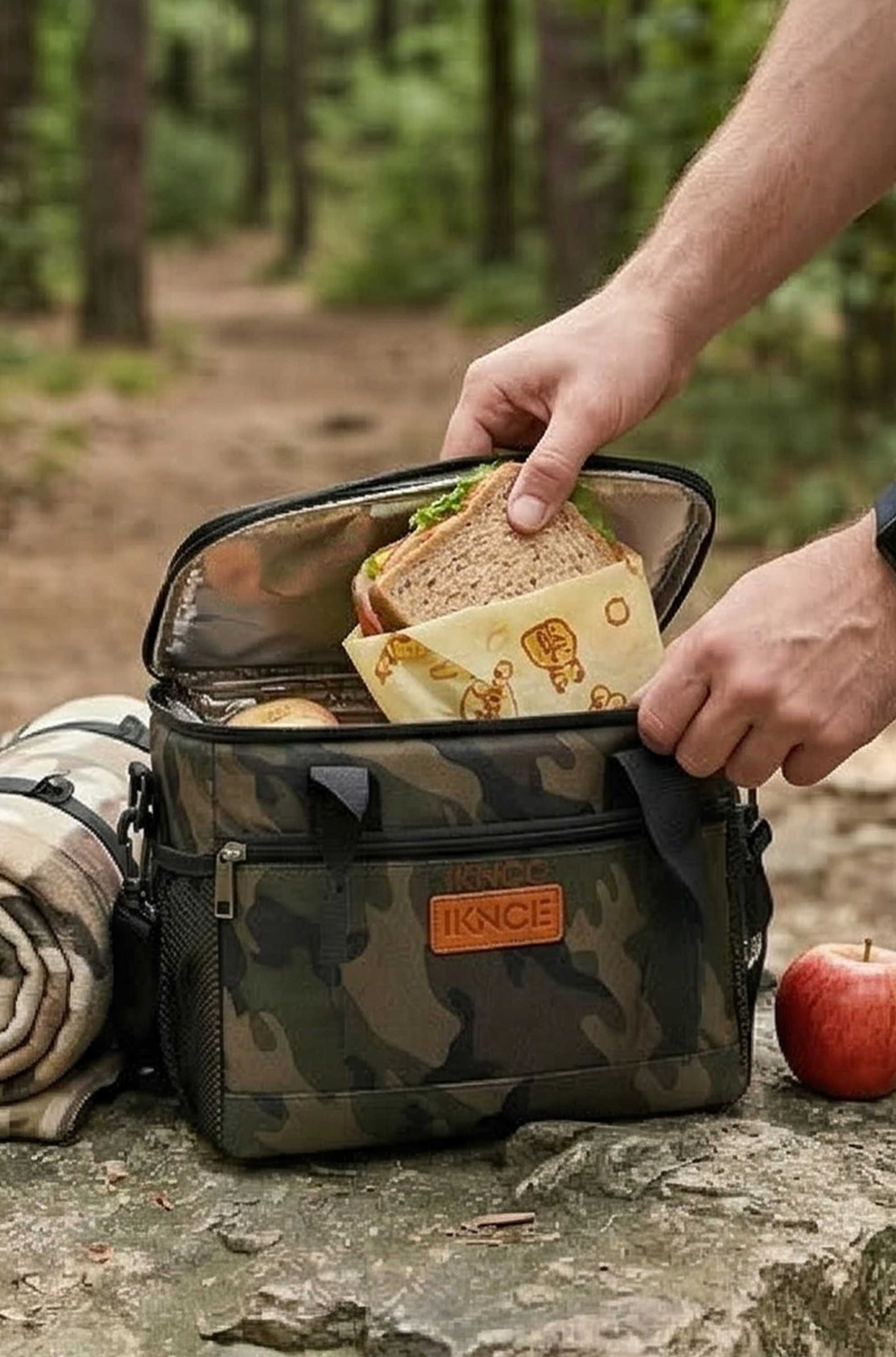 Insulated Lunch Box Bag – Portable Thermal Picnic & School Tote