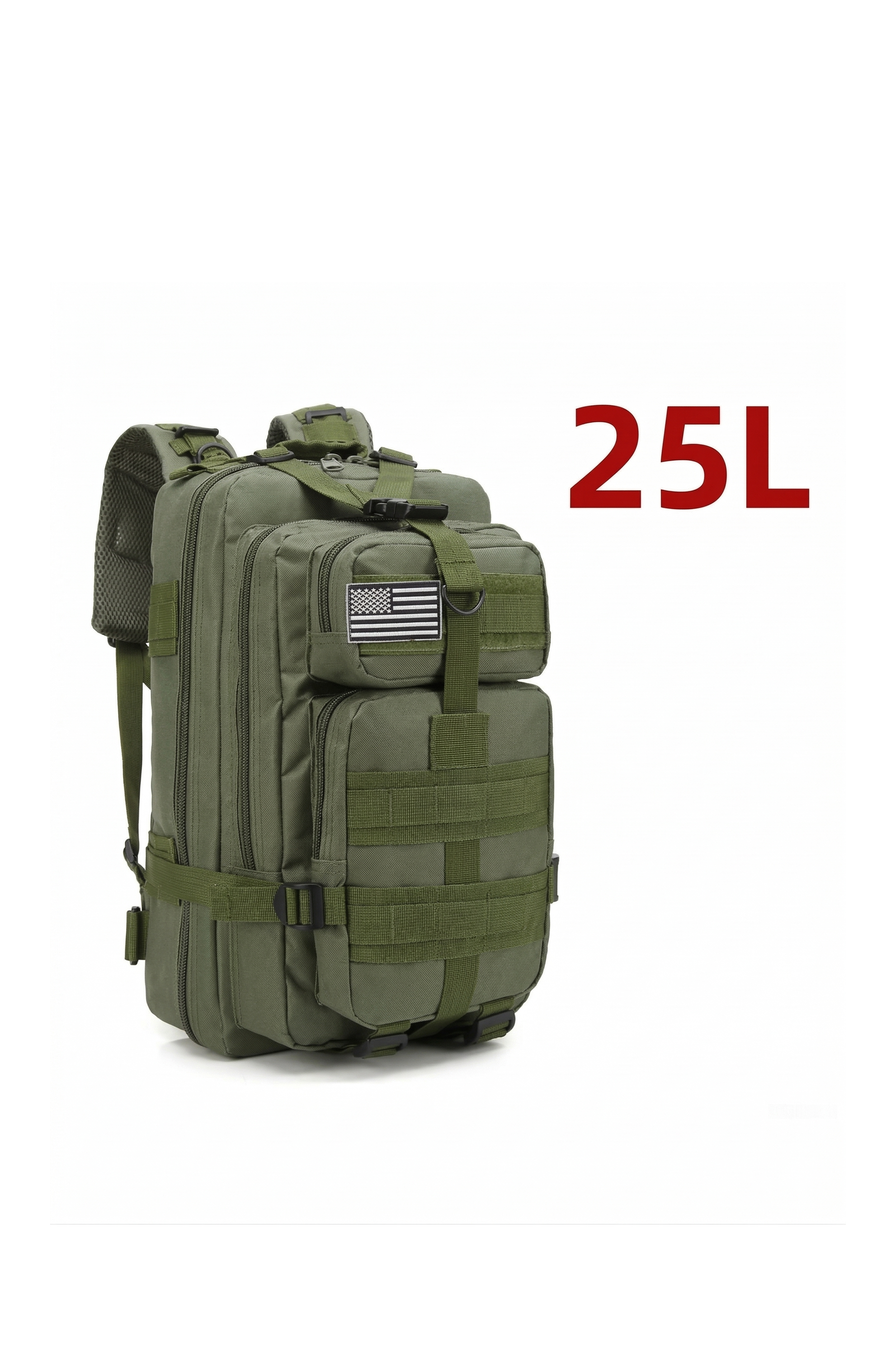 25L/50L Tactical Backpack – Waterproof Outdoor Hiking Rucksack