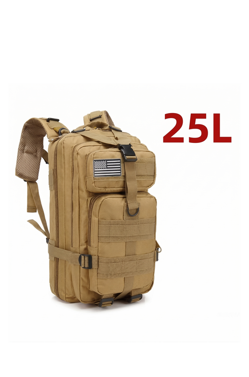 25L/50L Tactical Backpack – Waterproof Outdoor Hiking Rucksack