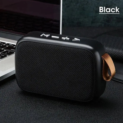 Portable Wireless Mini Subwoofer Speaker - Perfect for Outdoor Adventures and Home Use