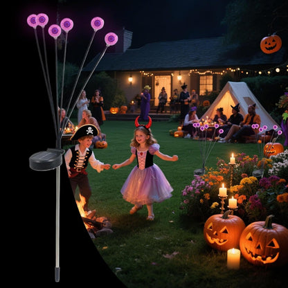 Solar LED Eyeball Lights - Waterproof Decorative Lighting for Patios, Pathways, and Flowerbeds