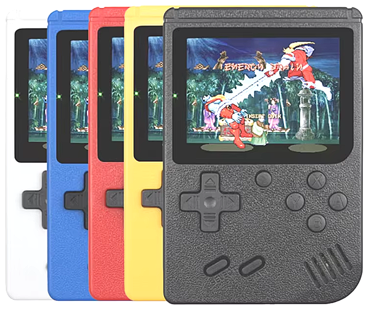 Unleash Nostalgia with the 400-in-1 MINI Handheld Game Player - Retro Video Console with a Stunning 3.0 Inch Color LCD Screen!