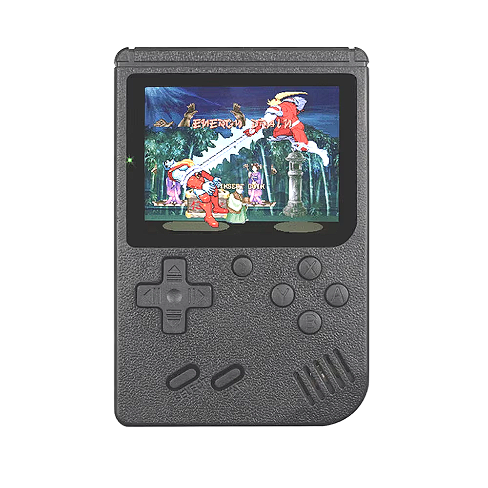Unleash Nostalgia with the 400-in-1 MINI Handheld Game Player - Retro Video Console with a Stunning 3.0 Inch Color LCD Screen!