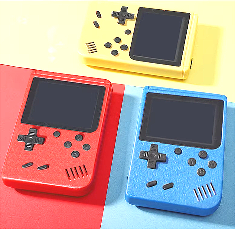 Unleash Nostalgia with the 400-in-1 MINI Handheld Game Player - Retro Video Console with a Stunning 3.0 Inch Color LCD Screen!
