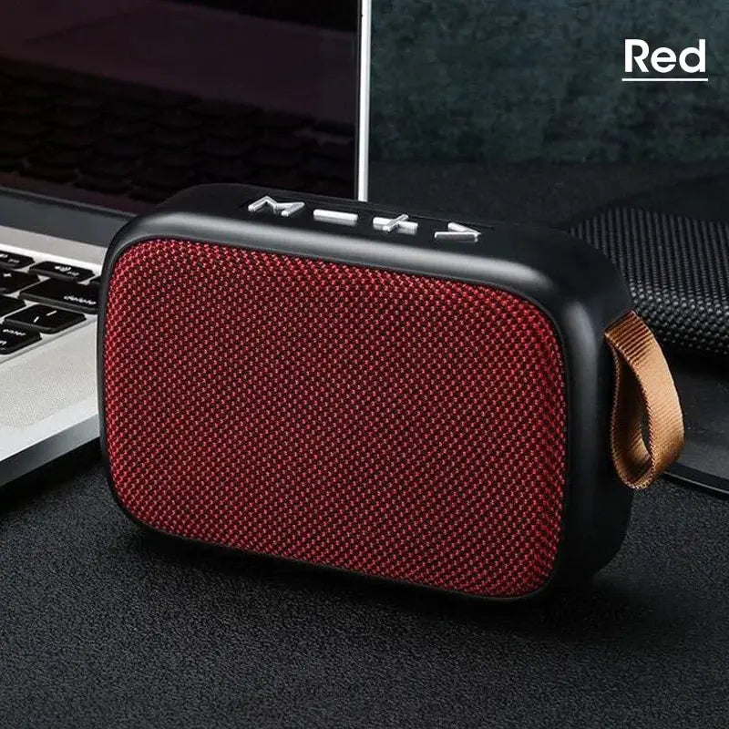 Portable Wireless Mini Subwoofer Speaker - Perfect for Outdoor Adventures and Home Use