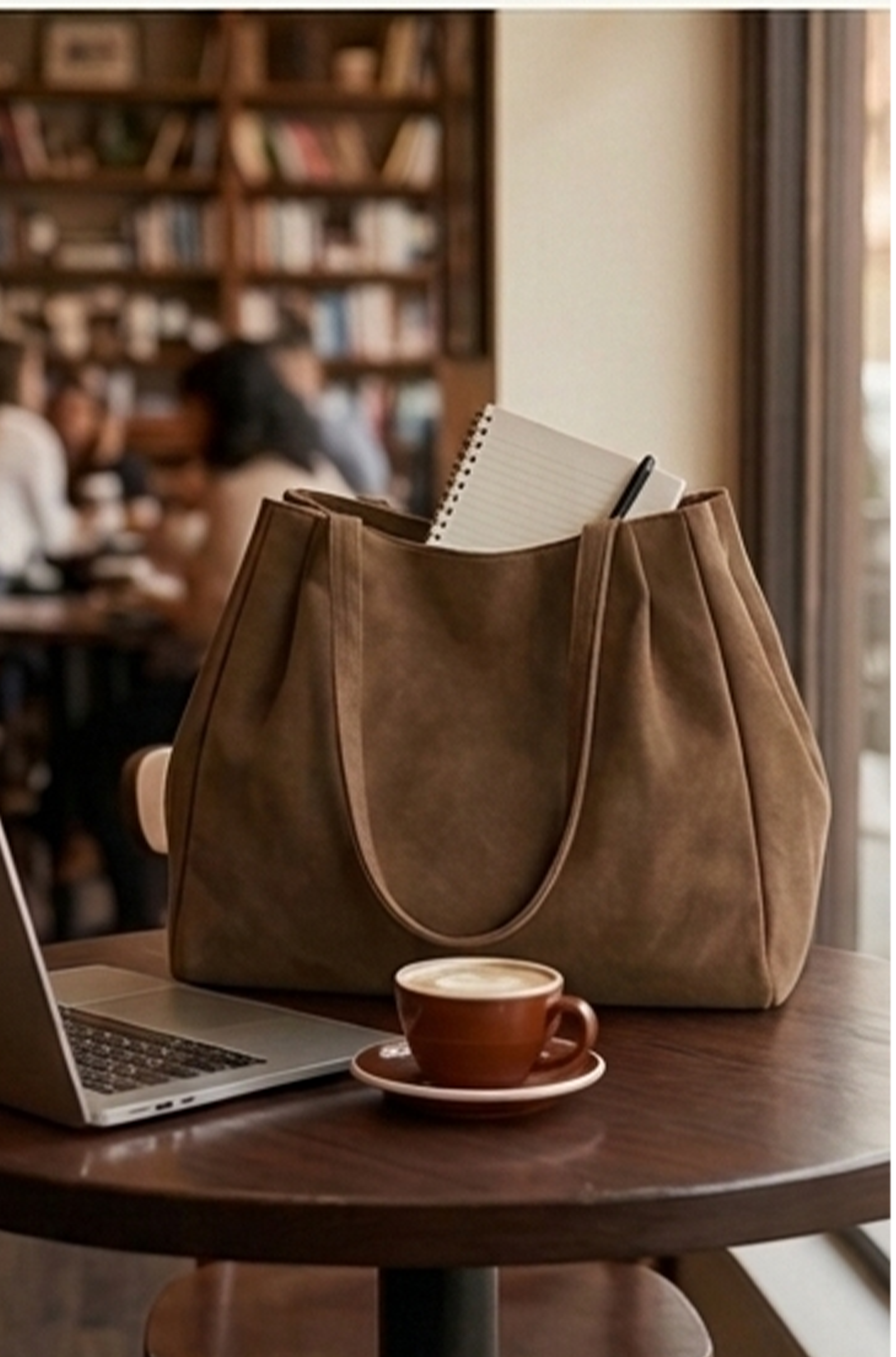Large Canvas Shopper Tote – Eco Reusable Travel Shoulder Bag