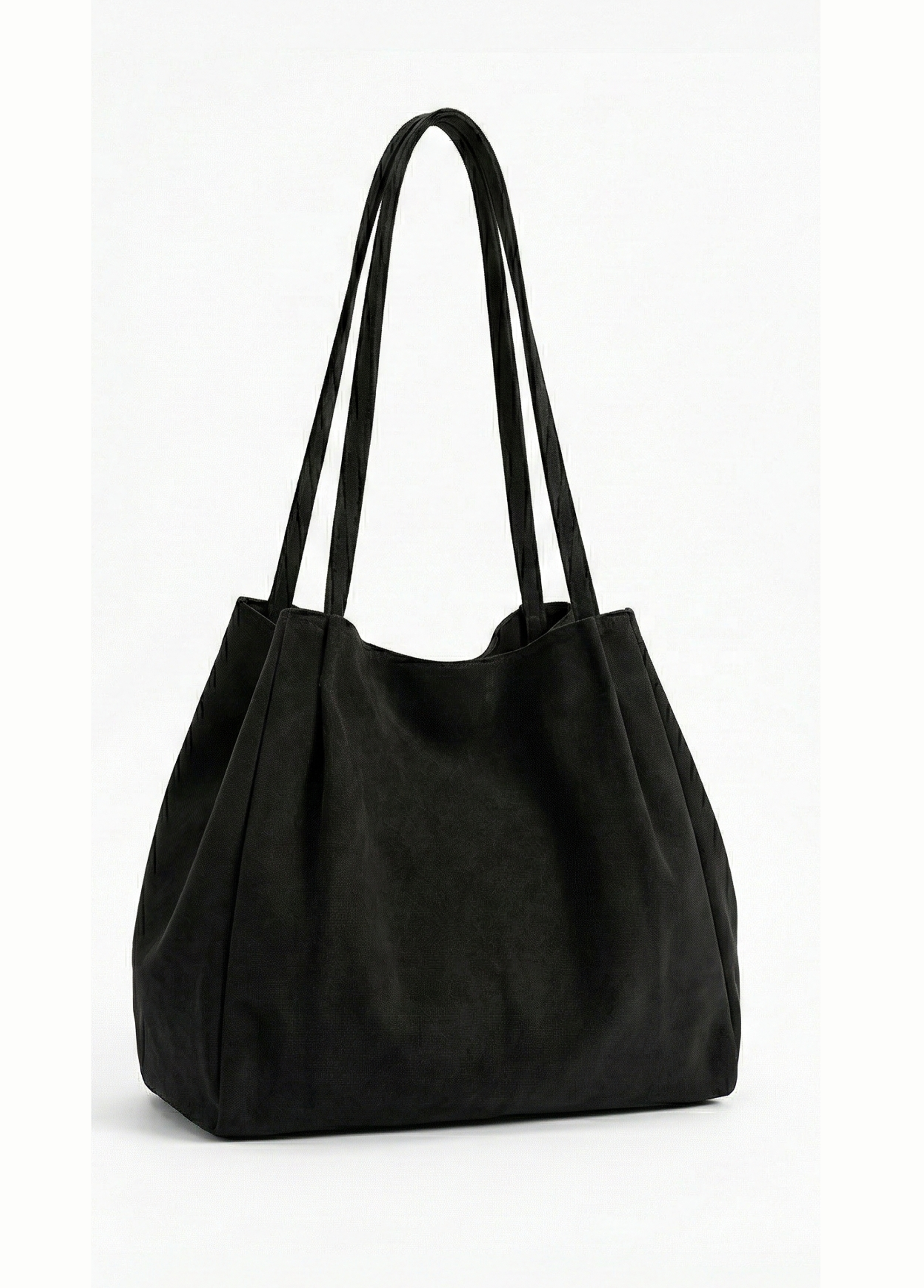 Large Canvas Shopper Tote – Eco Reusable Travel Shoulder Bag