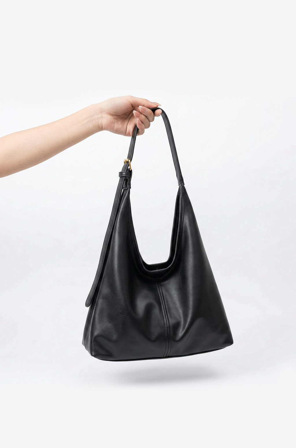 Women’s Retro Tote Bag – Large Simple Shoulder Handbag