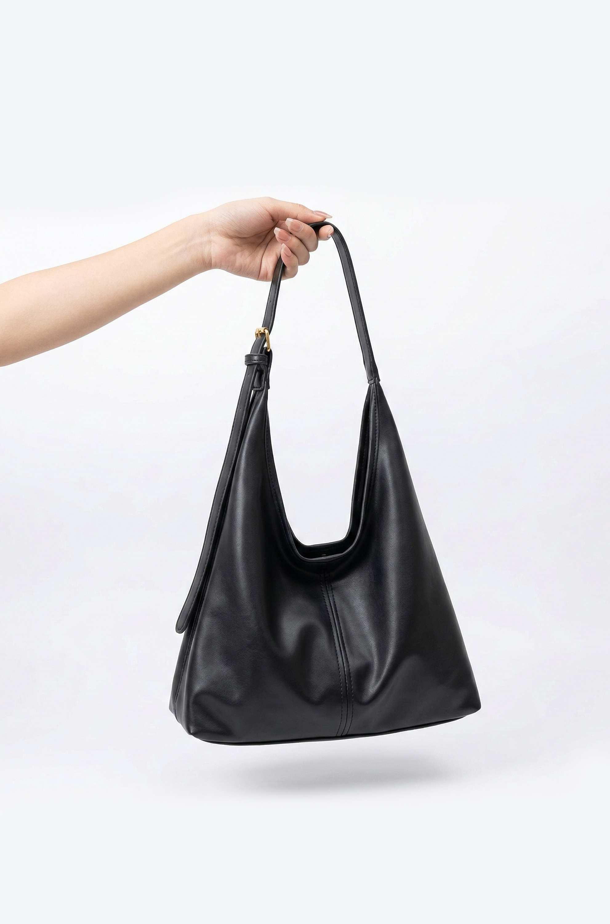 Women’s Retro Tote Bag – Large Simple Shoulder Handbag