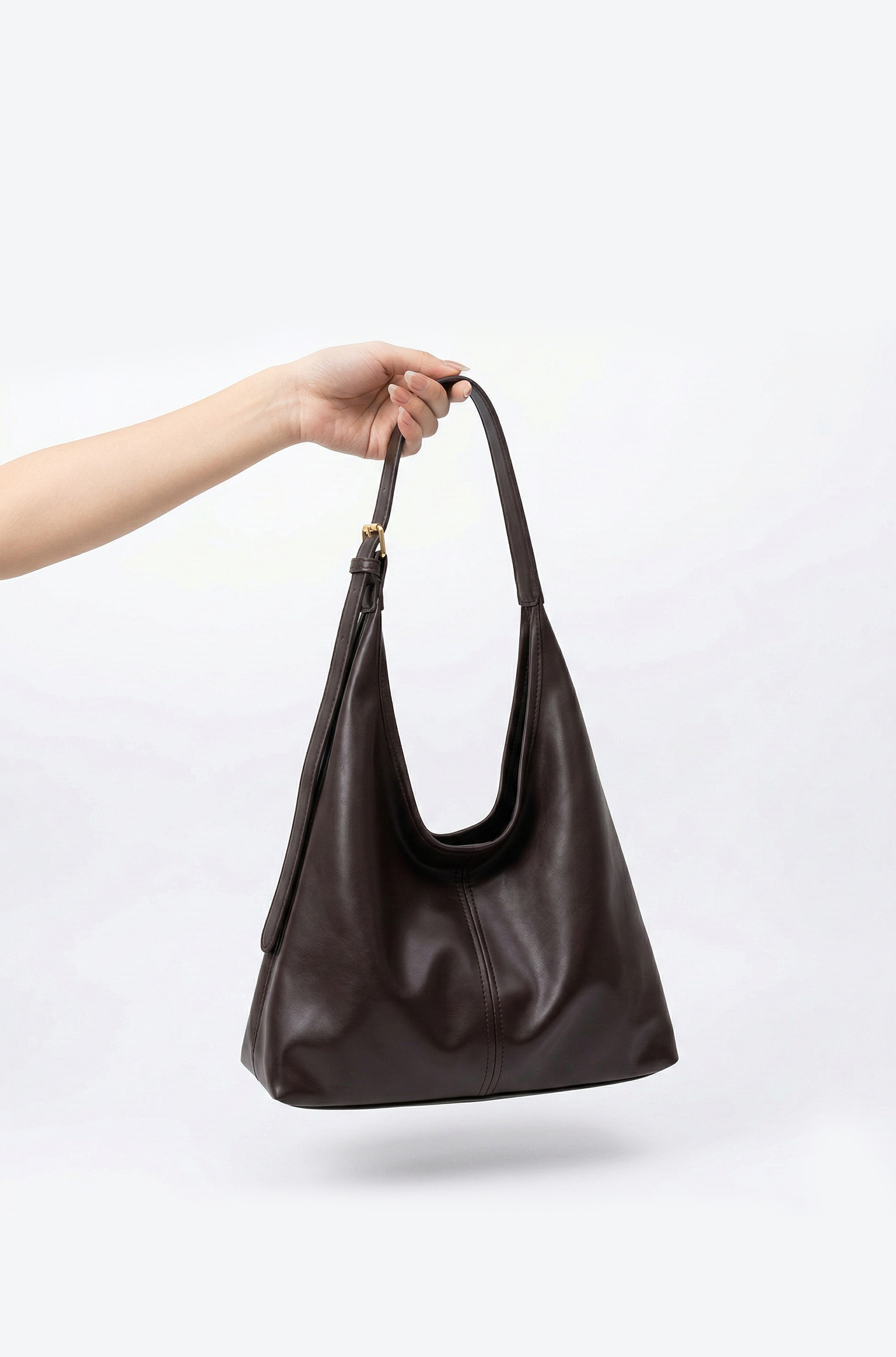 Women’s Retro Tote Bag – Large Simple Shoulder Handbag