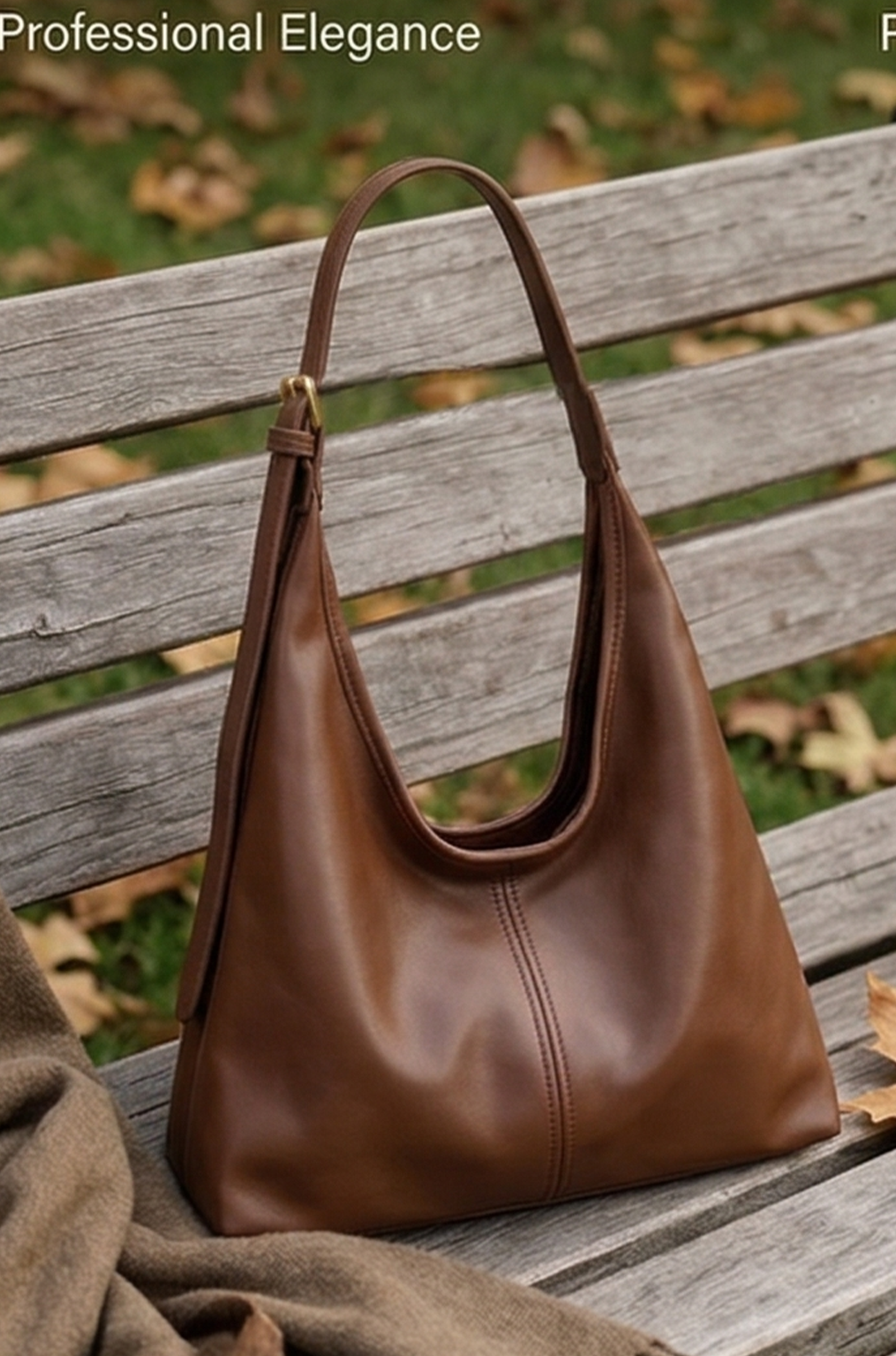Women’s Retro Tote Bag – Large Simple Shoulder Handbag