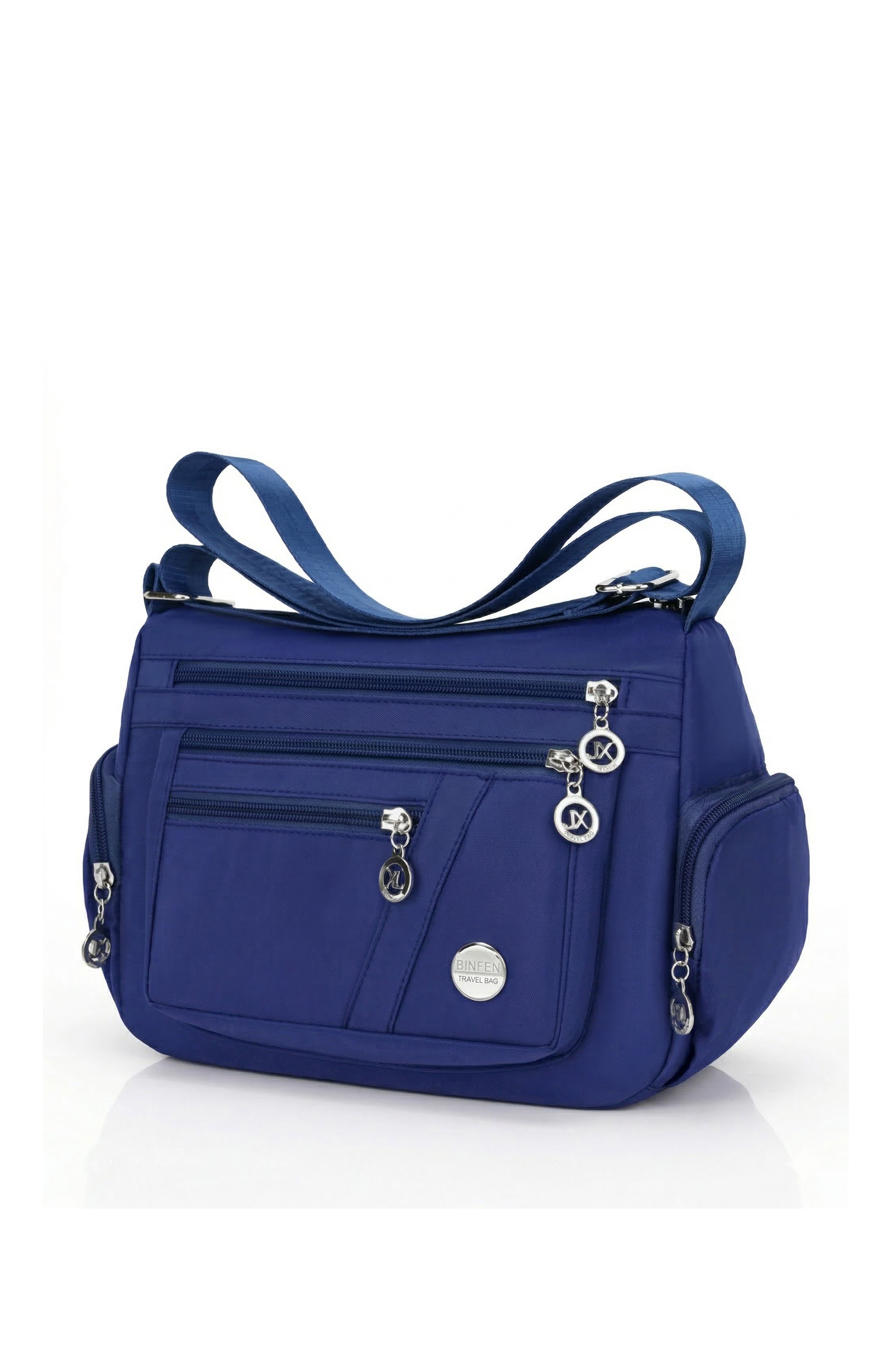 Women’s Multi-Pocket Shoulder Bag – Lightweight Adjustable Strap