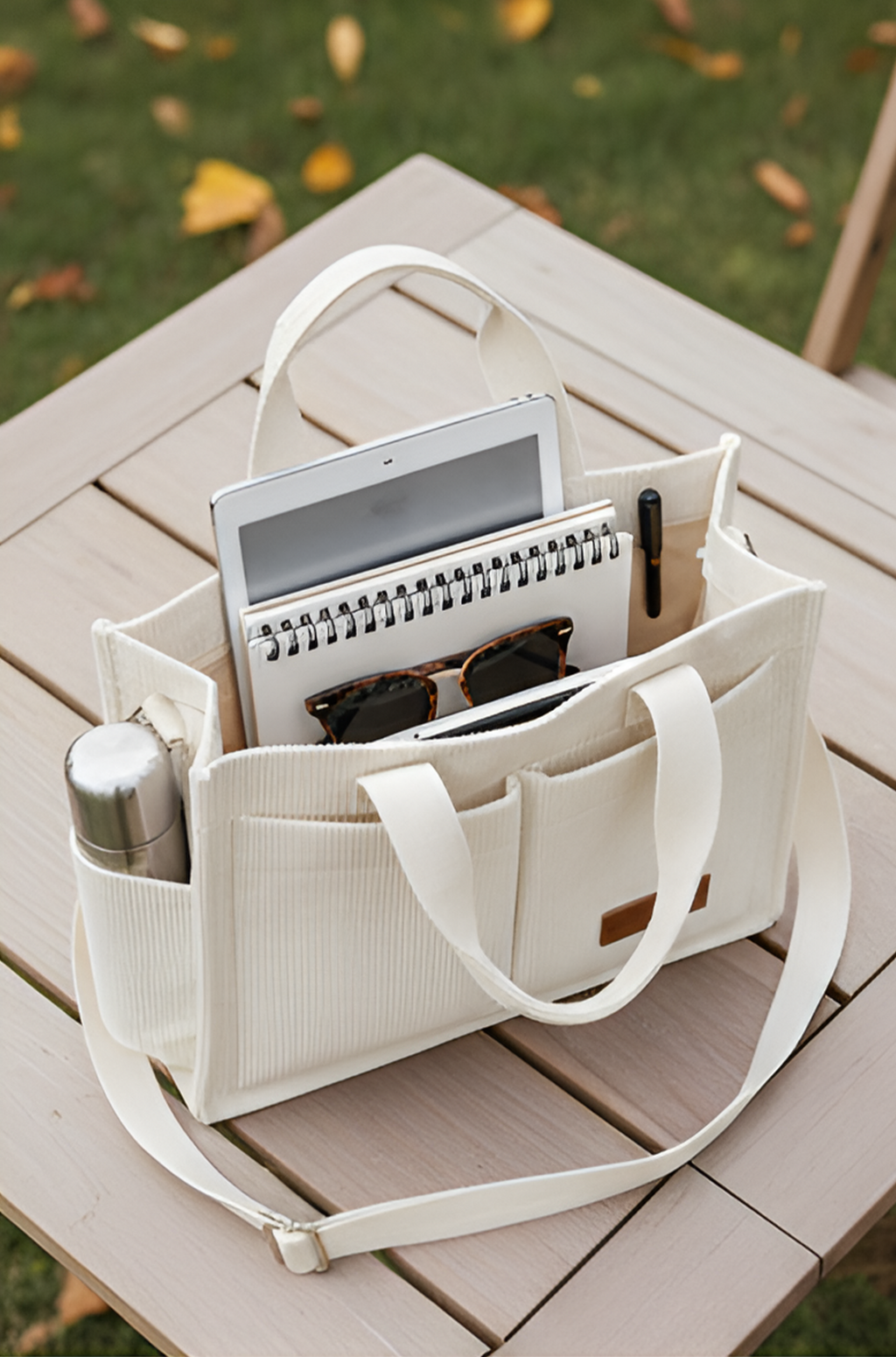 Women’s Canvas Handbag – Large Capacity Shoulder & Crossbody Bag