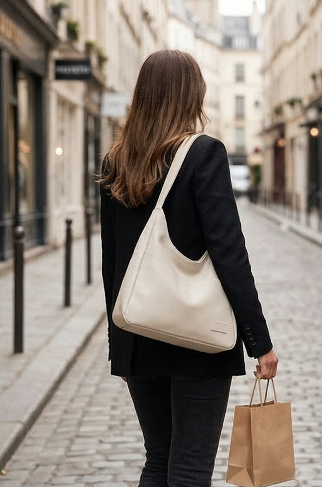 Women’s Retro Shoulder Tote Bag – Minimalist Large Capacity Handbag