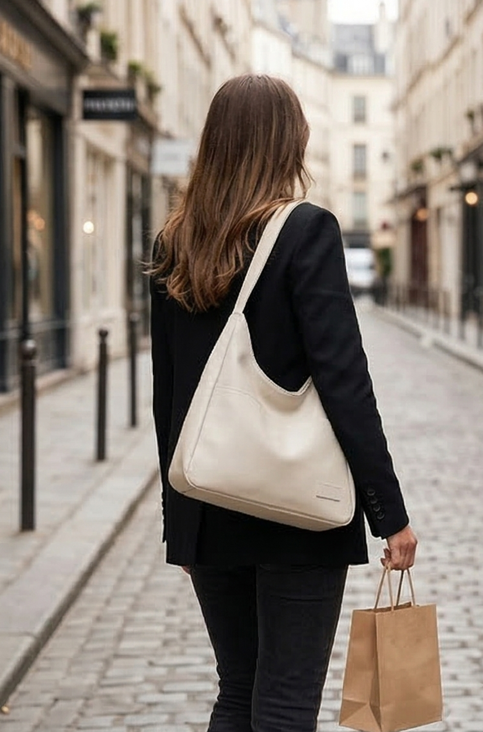 Women’s Retro Shoulder Tote Bag – Minimalist Large Capacity Handbag