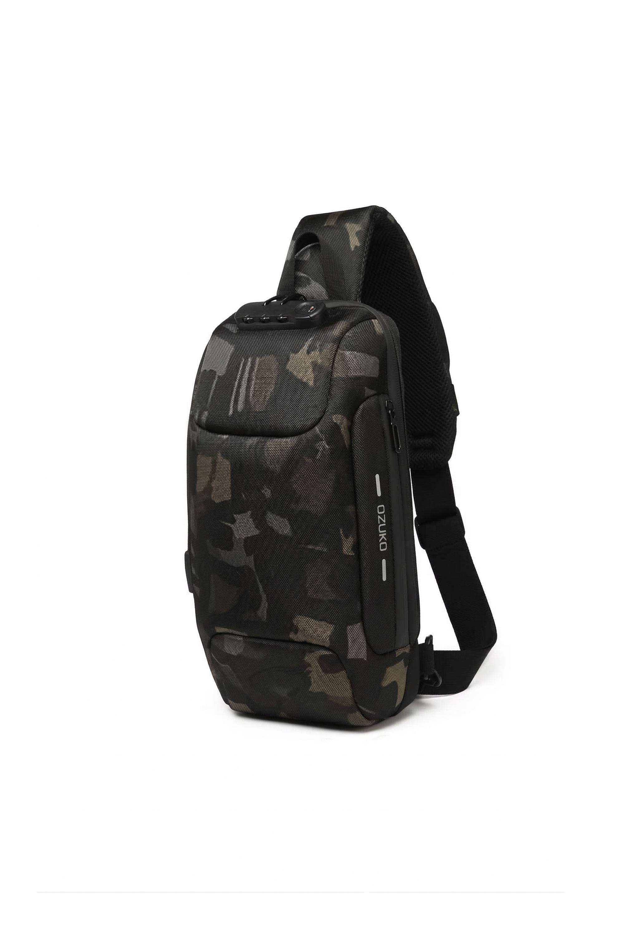 Men’s Anti-Theft Crossbody Sling Bag – Waterproof Travel Chest Pack