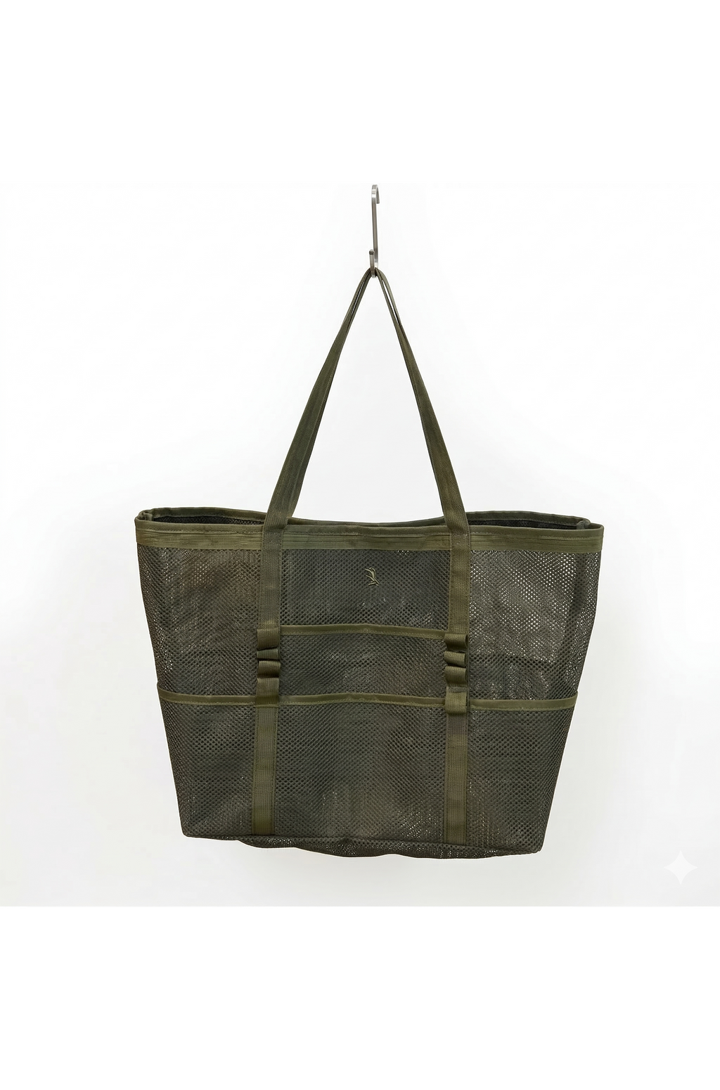 Mesh Beach Tote Bag – Portable Travel & Makeup Organizer