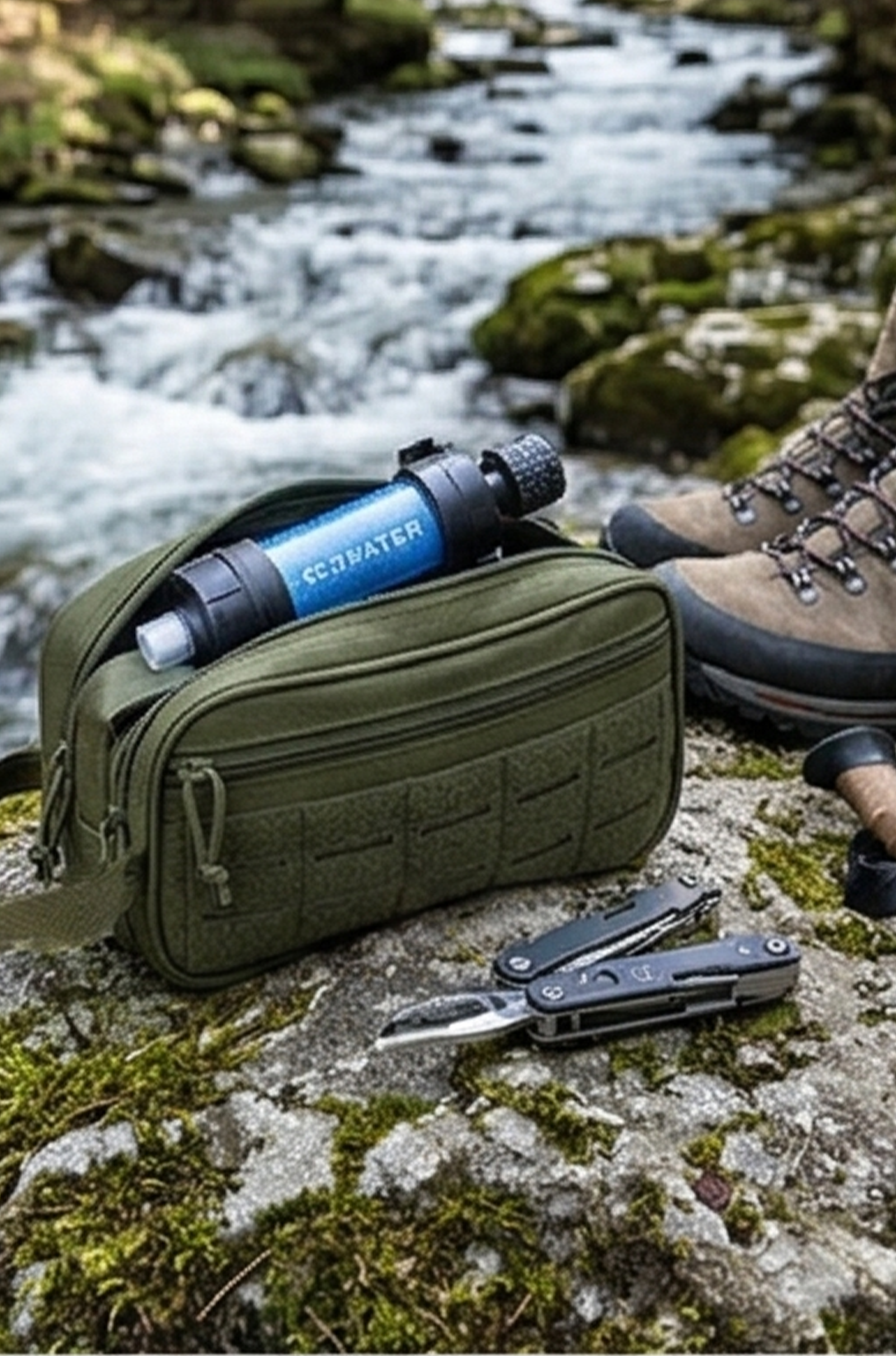 Tactical Toiletry Bag – Travel Hanging Dopp Kit for Men & Women