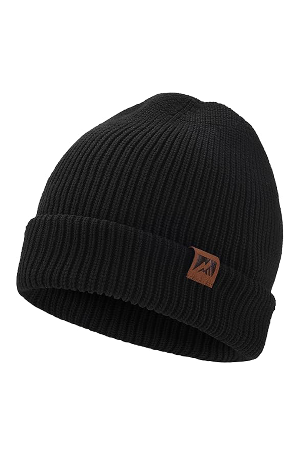 Unisex Classic Knit Beanie Hat – Warm Stretchy Cuffed Winter Hat