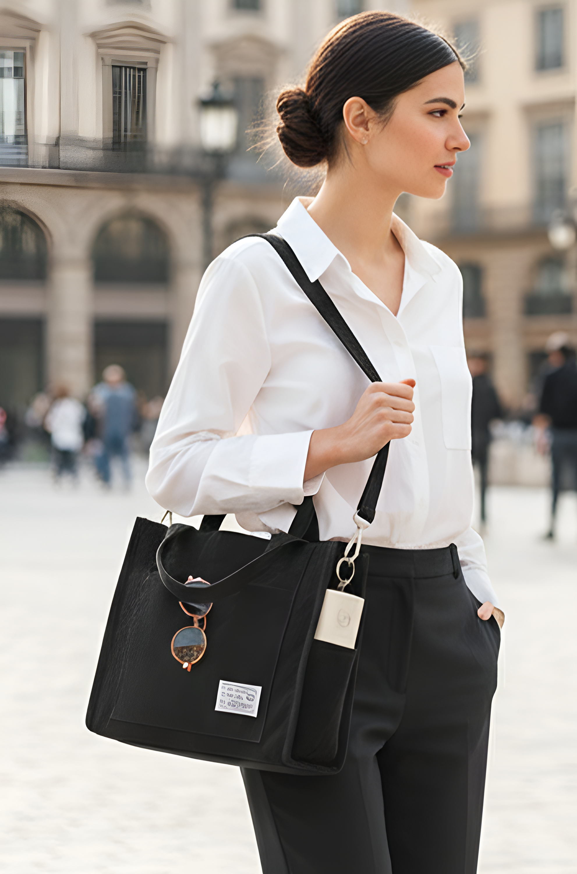 Women’s Corduroy Handbag – Large Capacity Square Shoulder Bag