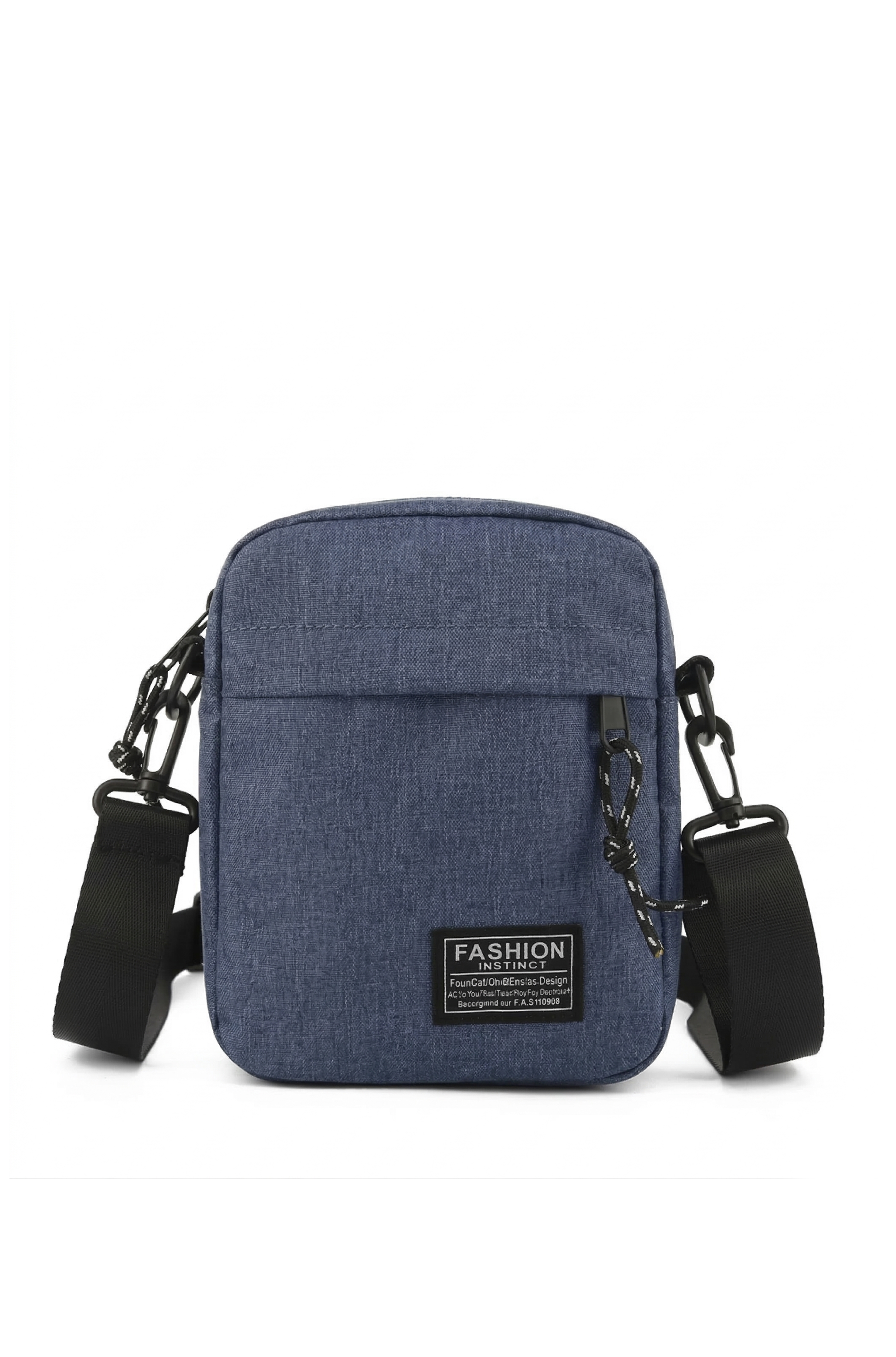 Small Oxford Crossbody Bag – Casual Square Shoulder Satchel
