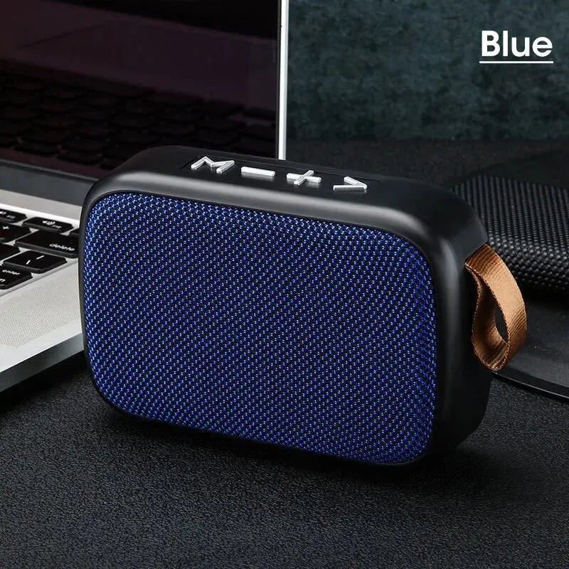 Portable Wireless Mini Subwoofer Speaker - Perfect for Outdoor Adventures and Home Use