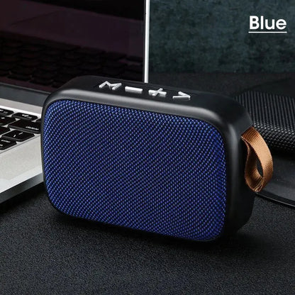Portable Wireless Mini Subwoofer Speaker - Perfect for Outdoor Adventures and Home Use