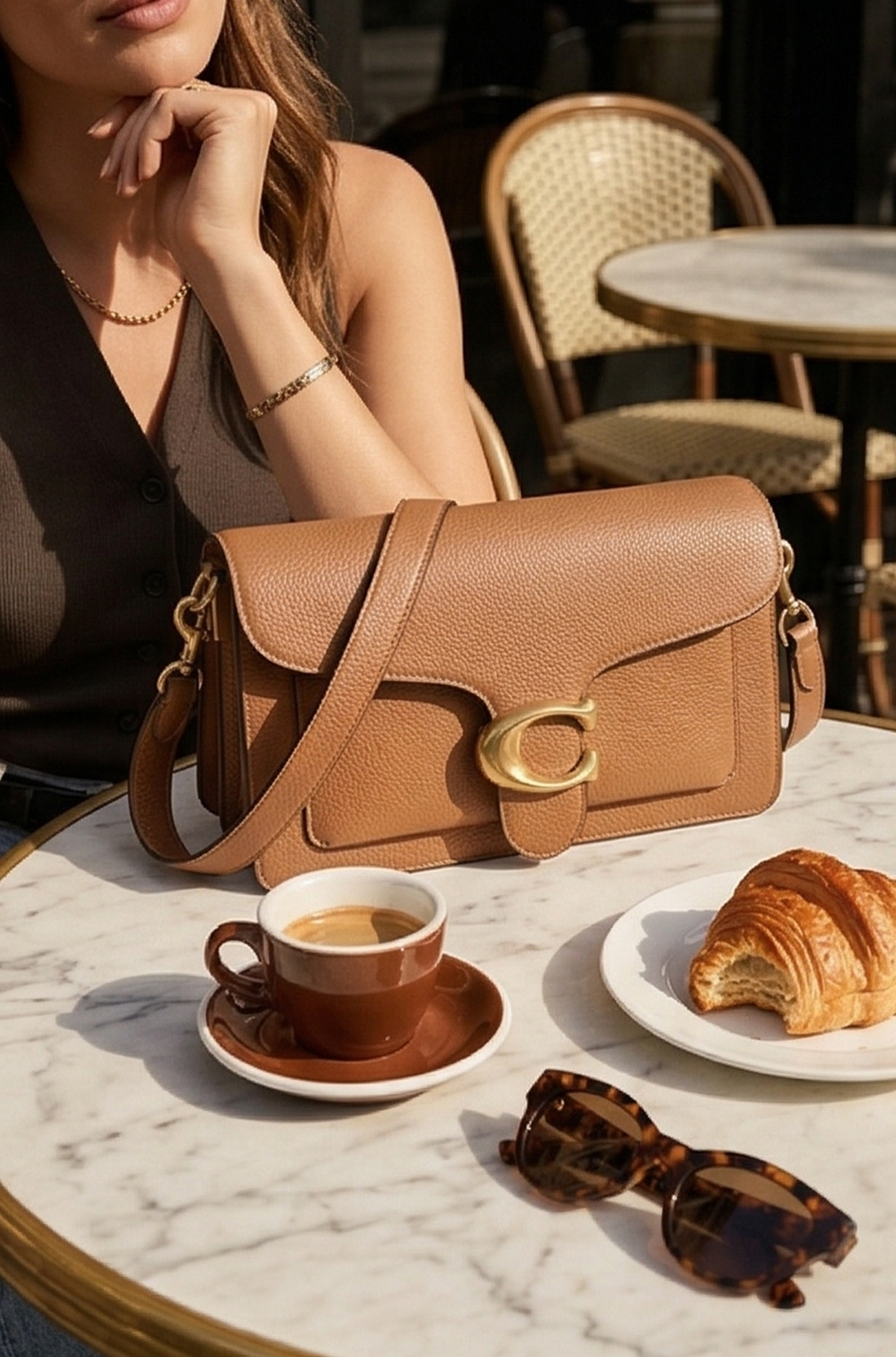 Women’s 2026 Caviar Small Square Crossbody Bag – Trendy Handbag